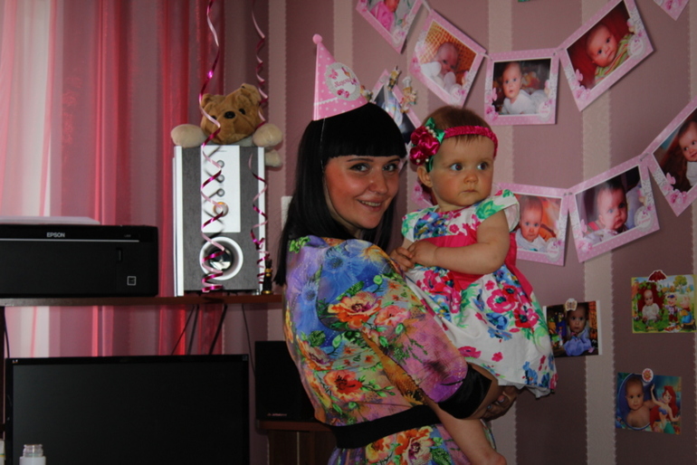 Годик нашей Доченьки***