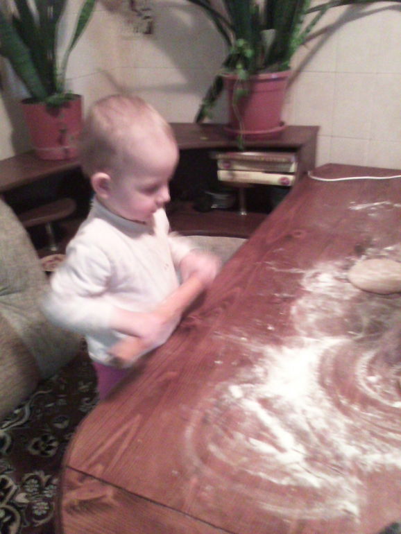 Воот такая растёт помощница!