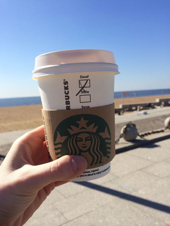 Starbucks-без кофеина и без лактозы)))))