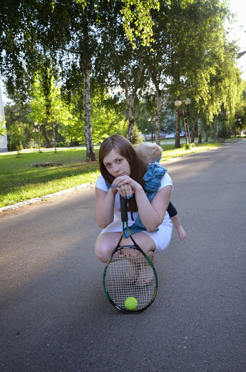 На конкурс: В спорте только девушки...