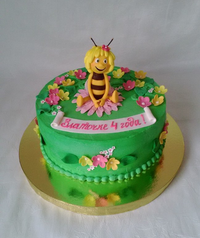 Торты с изображением пчелки