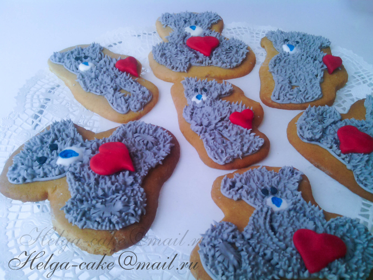 Много-много печенья на детский праздник.