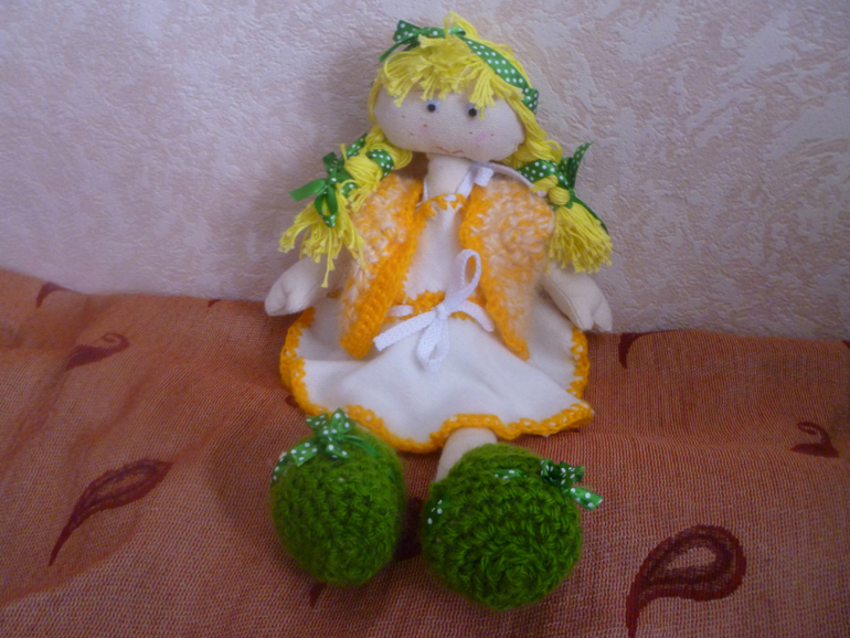 Куколка и котэ:)