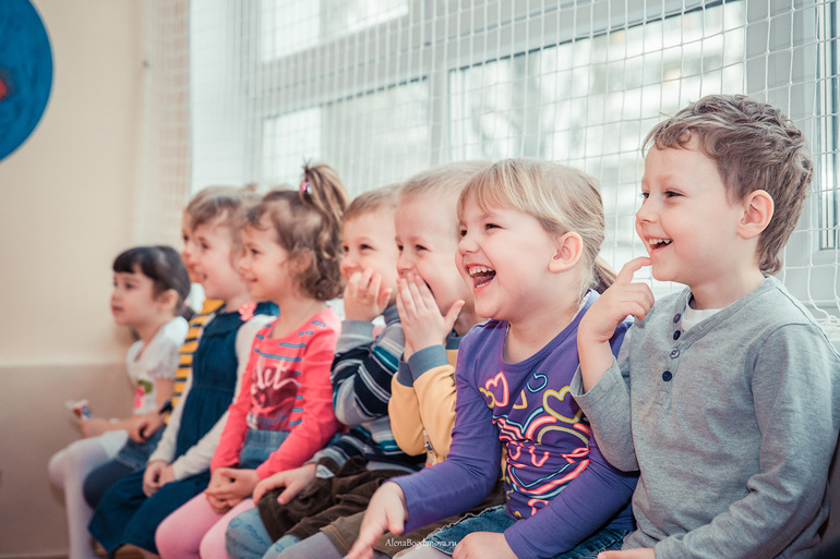 День рождение в садике.