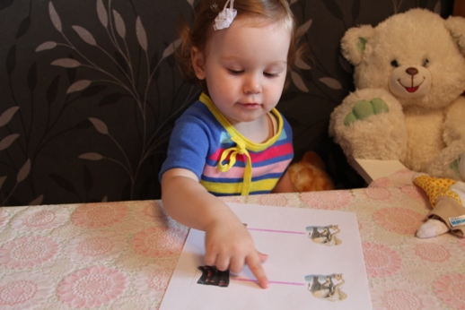 Занятие "Одежда-обувь" (по методу Шичиды)