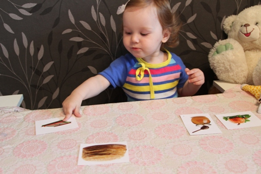 Занятие "Одежда-обувь" (по методу Шичиды)