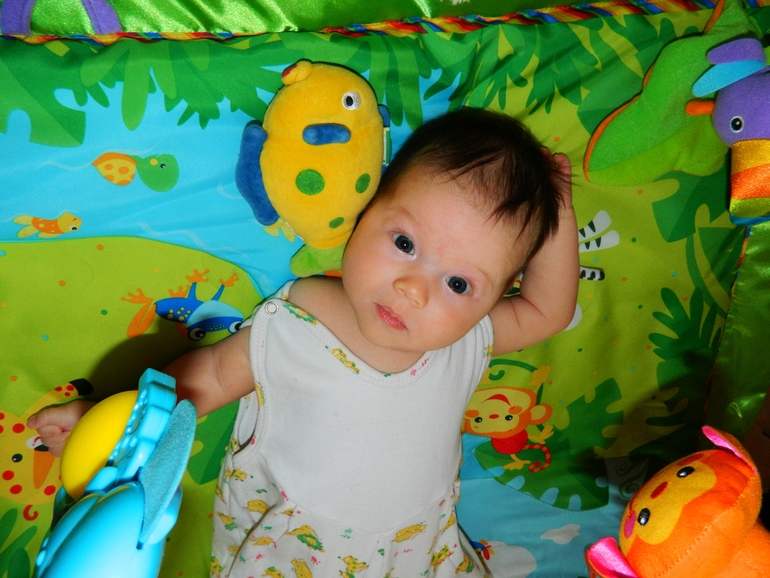 3,5 мес - как же быстро летит время...