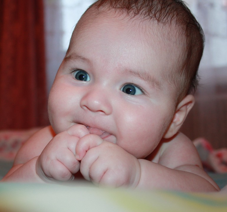 3месяца и 10 дней (наш домашний фотосет)