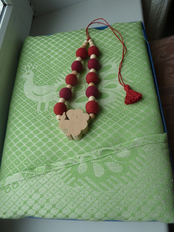 Дидимос Павлины лайм, хлопок/конопля