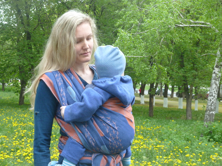 Ватанаи киты деним/оранж