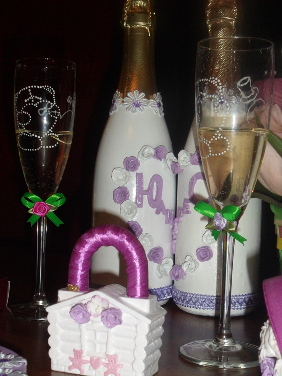 Свадебные аксессуары ручной работы.