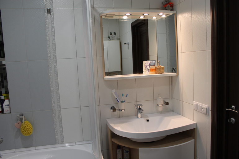 Ремонт ванной комнаты на 9 мес. беременности.