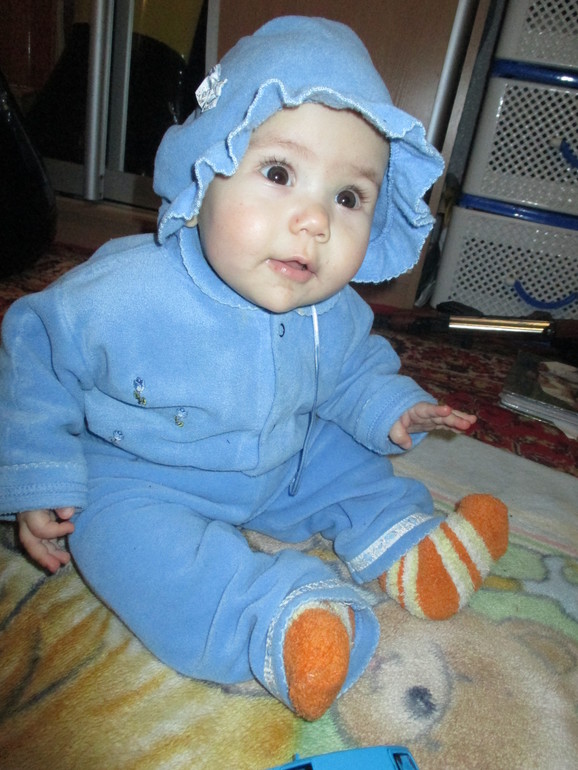 Юлечке скоро семь месяцев