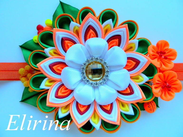 Мои любимые канзаши!