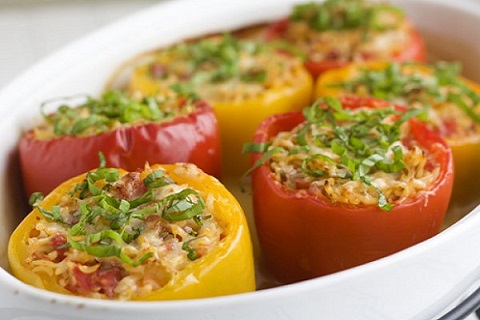 Фаршированный перец (в мультиварке)