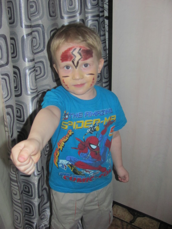 Рисуем на лице!