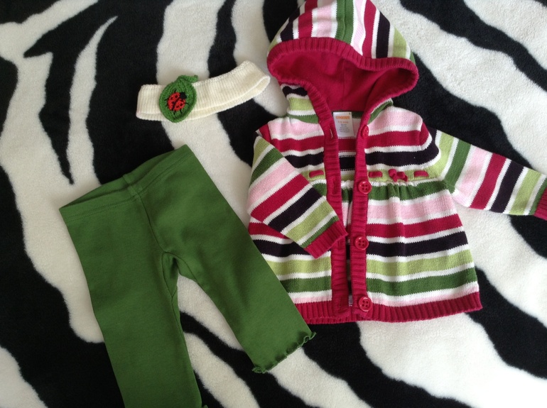 Пакет фирменной одежды девочке 3-6 мес, Gymboree