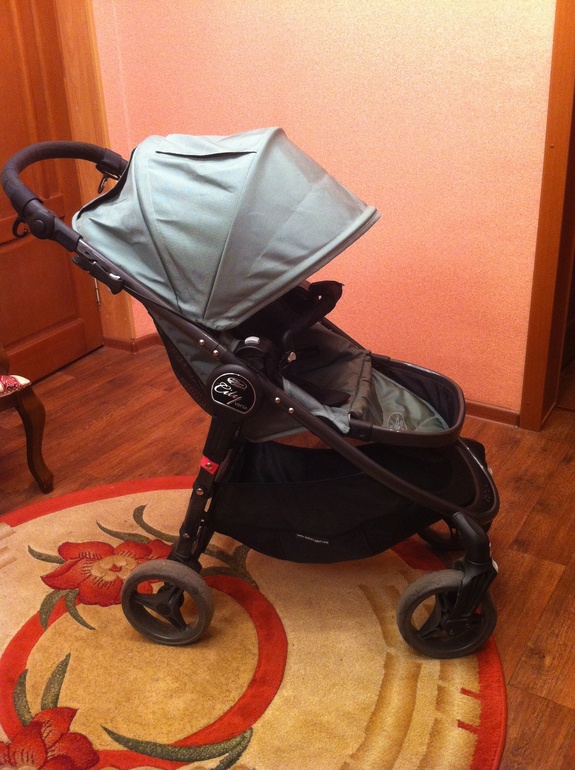 Baby jogger city versa green с бампером,БУ,15000