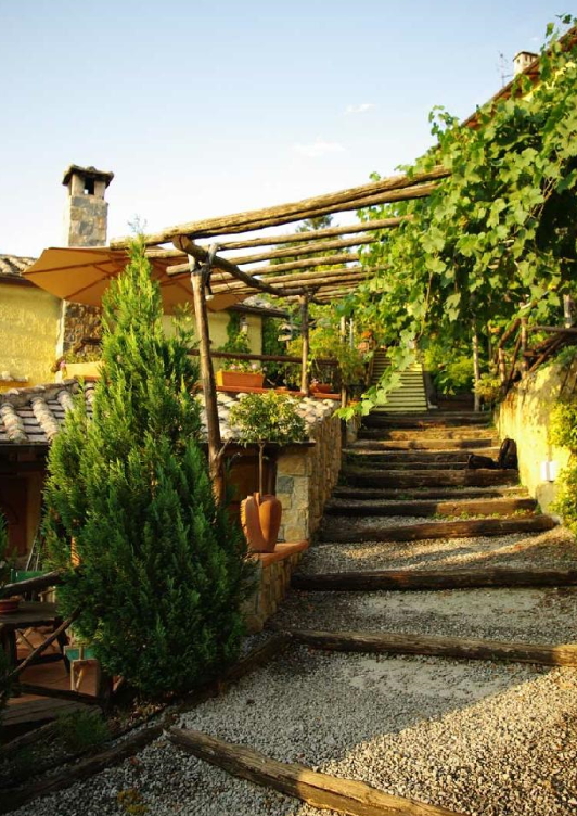 Агротуризмо в Италии с ребенком.