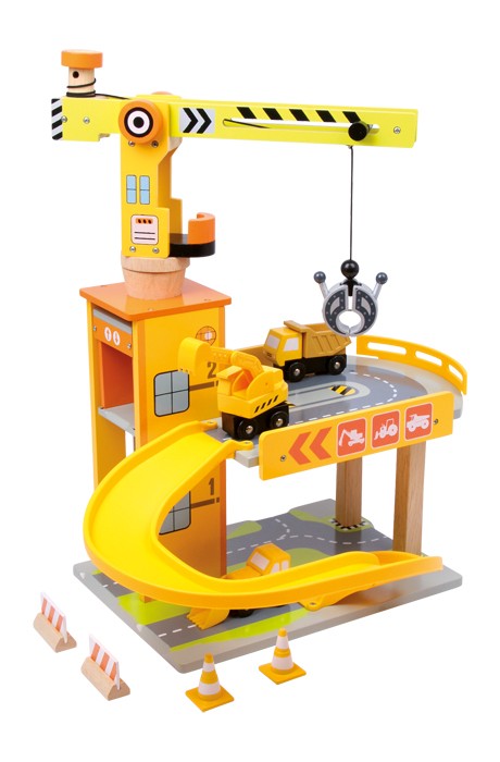 Кран с машинками