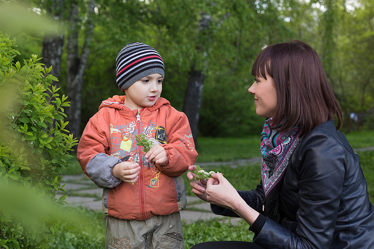 Наше сибирское лето .