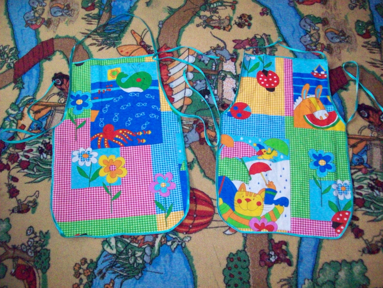 Фартучки в садик