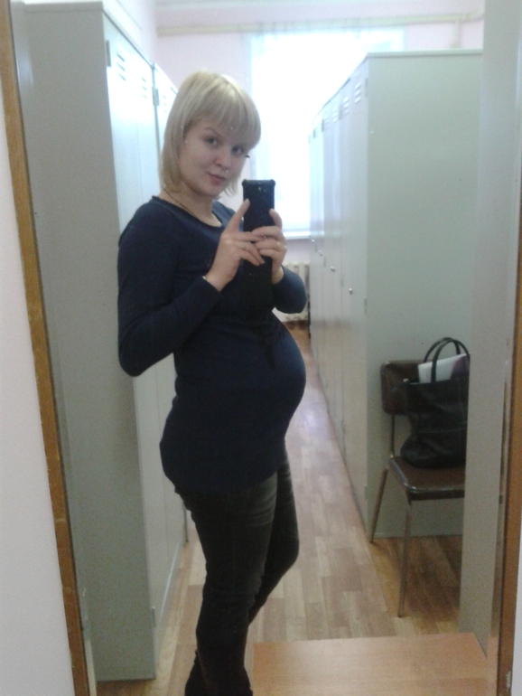 А вот и наши 23 с половинкой недельки))