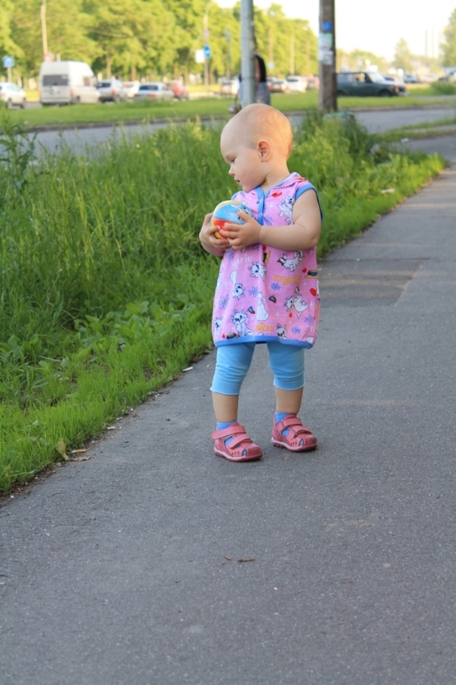 Аппликация и летнее платье-туника.