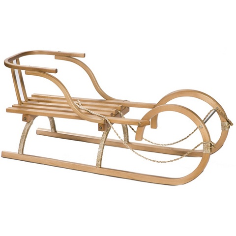 Зима и выбор санок...)