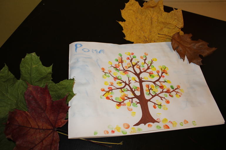 Рисуем пальчиками