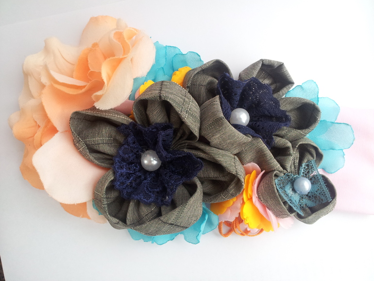 Ободочки, повязочки, броши и др.