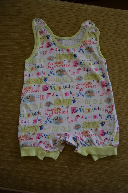 летнее на девочку на рост 62 и 68 см (МНОГО одежды!)