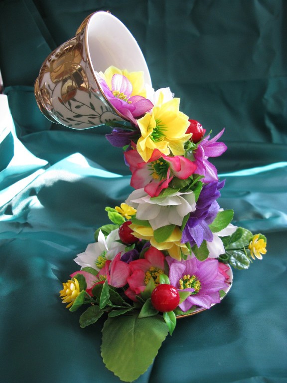 Моя первая "парящая чашка")))