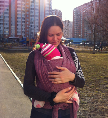 Про Машутку, ее 4 месяца и папину рассеянность