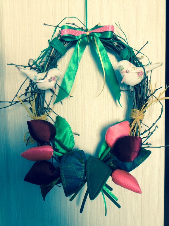 Весенний веночек