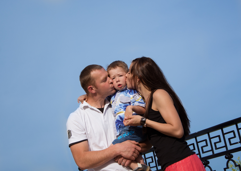 Фотосессия Елены, Алексея и сынишки Темочки.