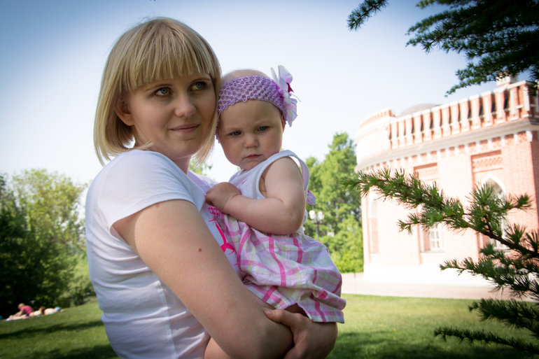 Фотосессия Алены, Павла и их ангелочков!