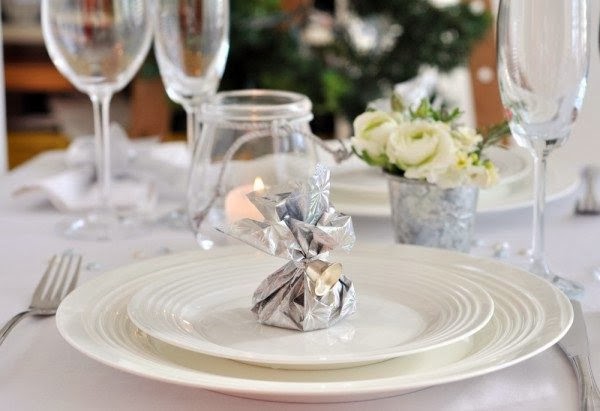 Новогодняя сервировка стола