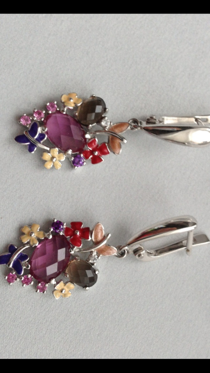 Украшения из серебра 925 пробы