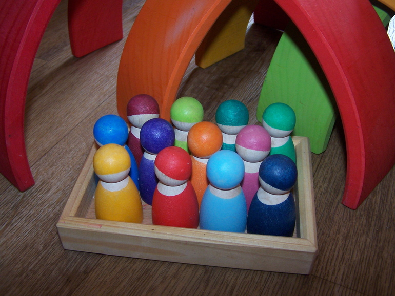 Деревянные игрушки Grimms