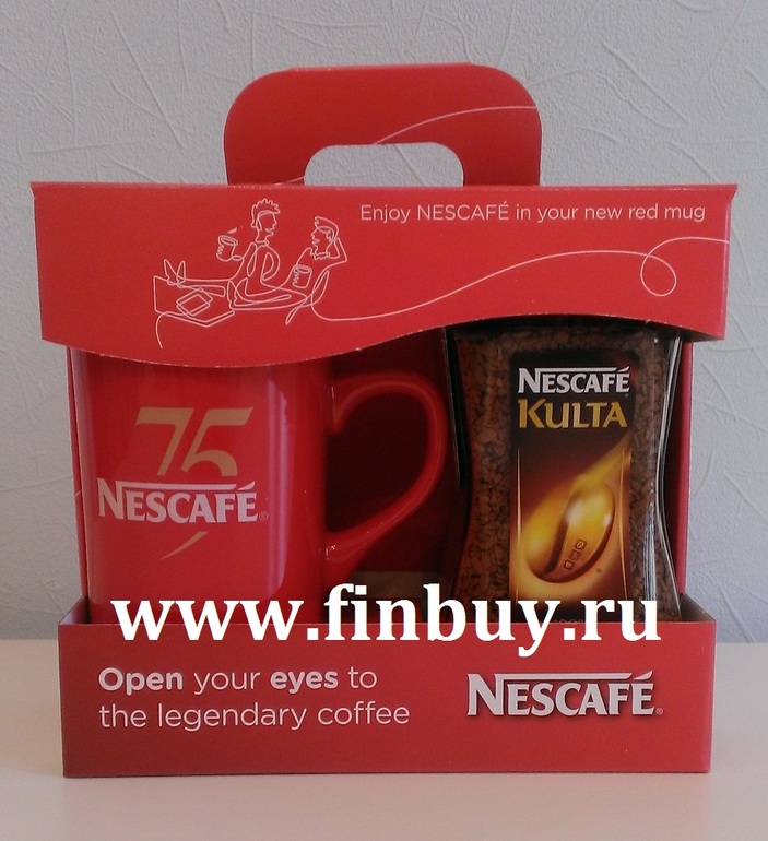 Подарочный набор Nescofe Культа + кружка цена: 290 руб.