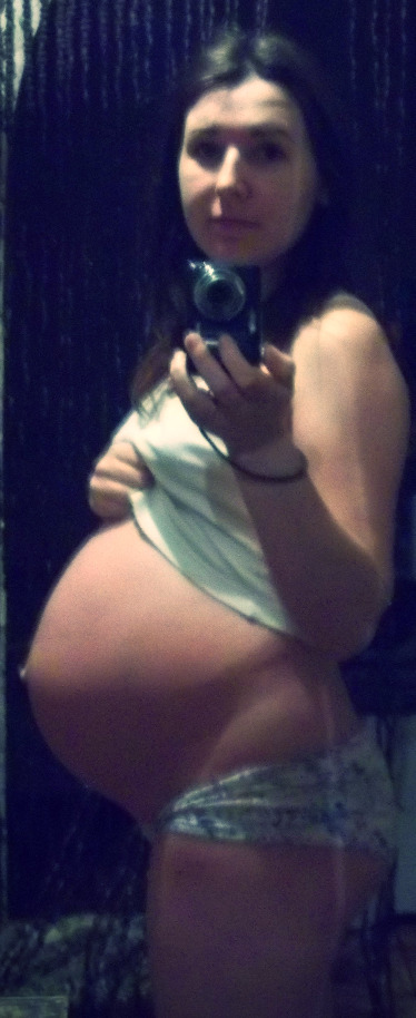 Фото пузика 31 неделька)