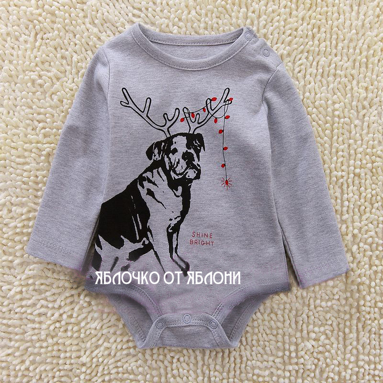 Jumping beans Боди «Друг с гирляндой»