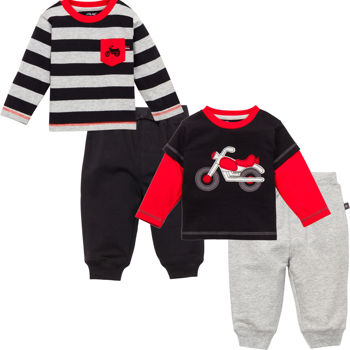 Little me 2 Спортивных костюма «Мотоцикл» (4 вещи в наборе)!