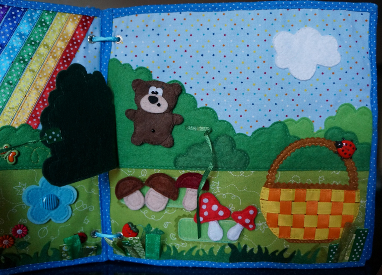 Развивающая книжка для сынишки. Первый опыт!