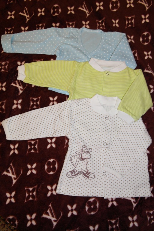 Хвасти , то что прикупила к рождению малыша.