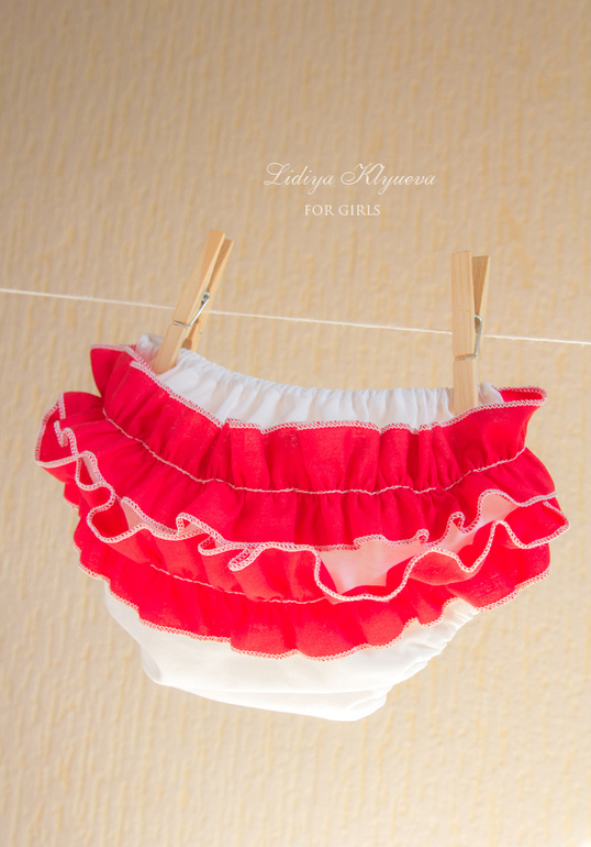 Трусики на памперс или блумеры для озорного лета!