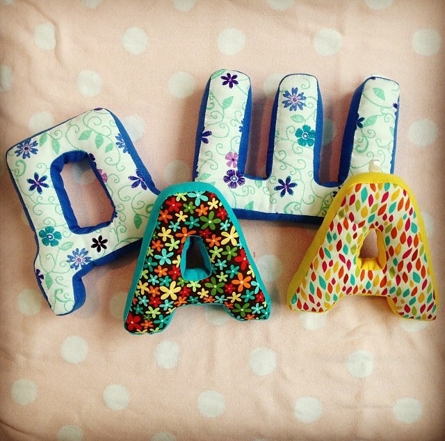 Мягкие буковки