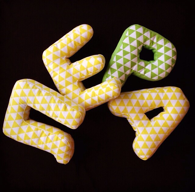 Мягкие буковки