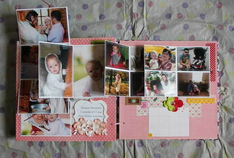 Альбом для малышки Стефании